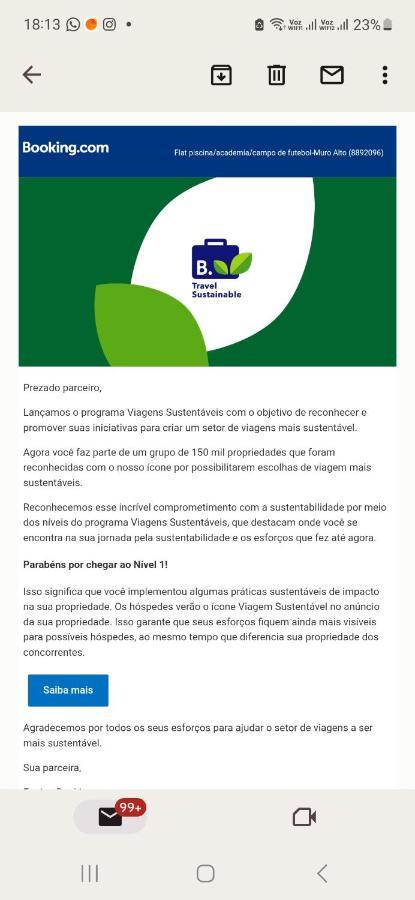 Flat Ideal Trabalho, Sossego E Aconchego! Ipojuca Exterior photo